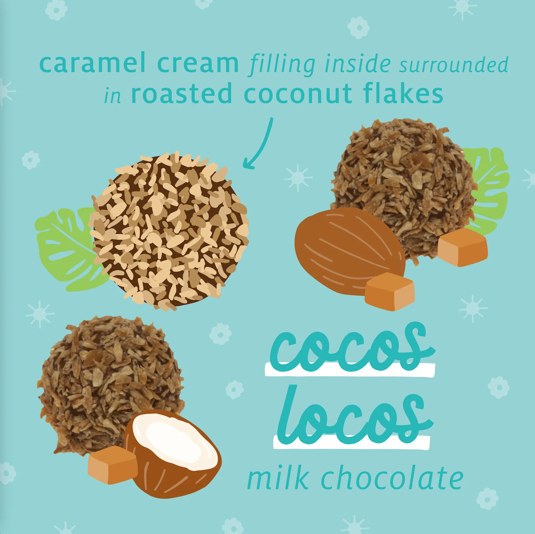 Cocos Locos Milk Round Truffle - Image 3