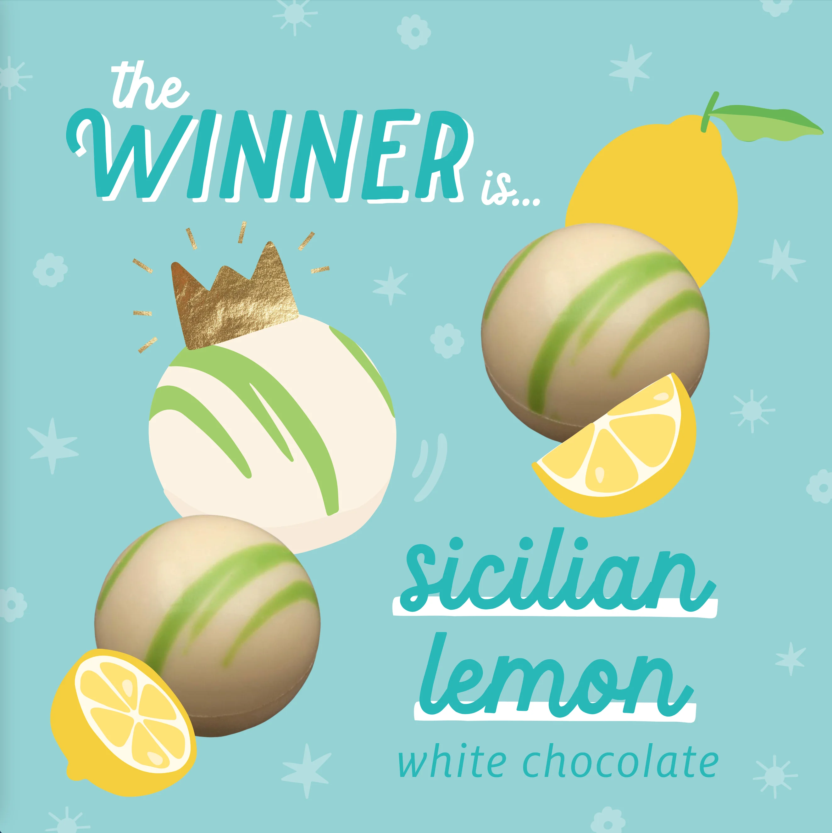 Sicilian Lemon White Round Truffle - Image 5